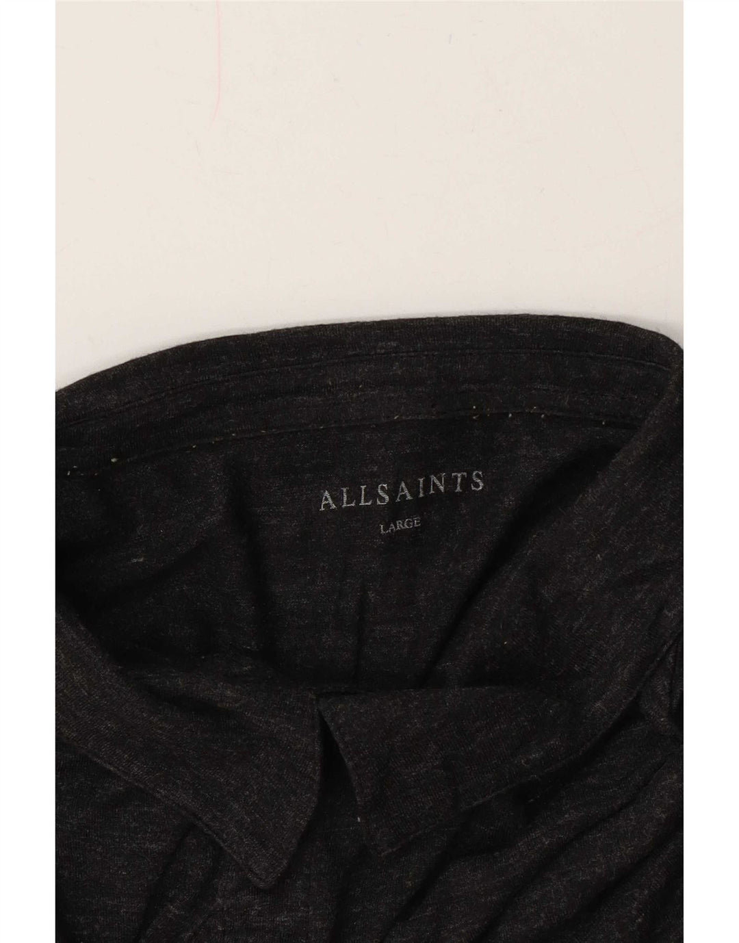 Tricou polo pentru bărbați All Saints, mare, gri pete