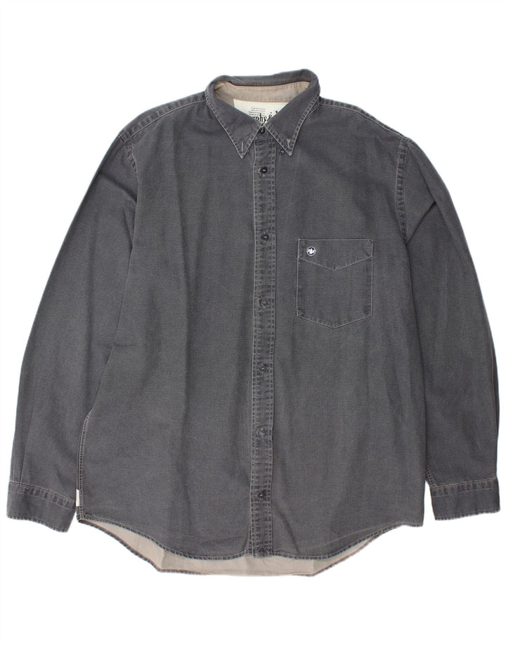 Cămașă pentru bărbați MURPHY & NYE 2XL bumbac gri