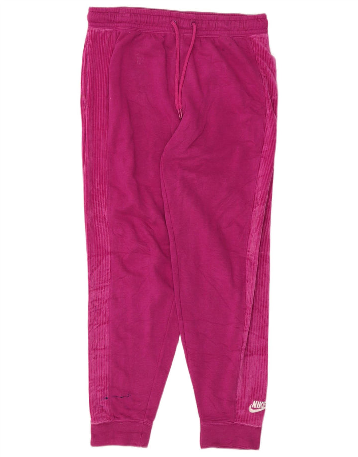 Pantaloni de trening pentru femei Nike Pantaloni de jogging UK 14 Roz mediu