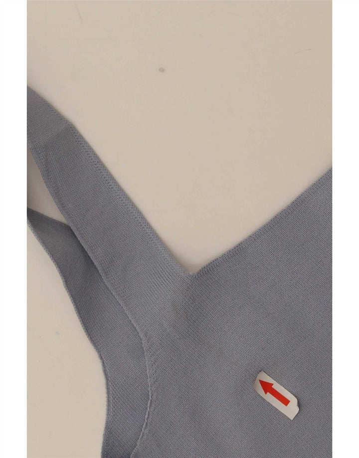 Rochie fără mâneci pentru femei Zara UK 12 Poliester albastru mediu