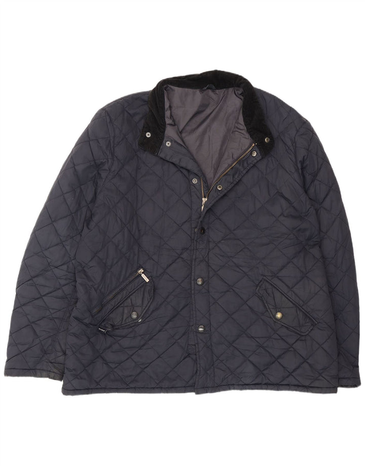 Jachetă matlasată pentru bărbați Barbour UK 44 2XL Bleumarin Poliester