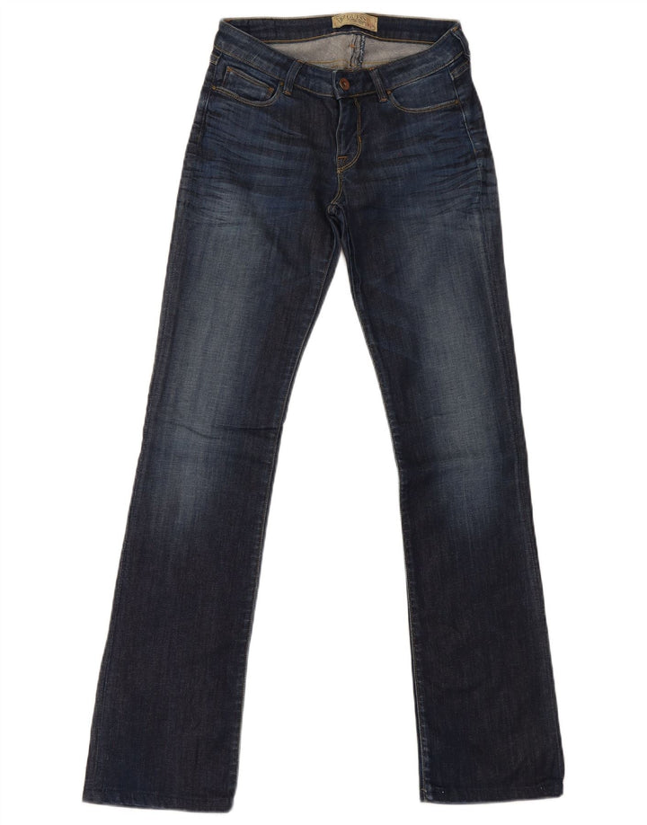 Blugi Guess pentru femei Bootcut W27 L33 bleumarin