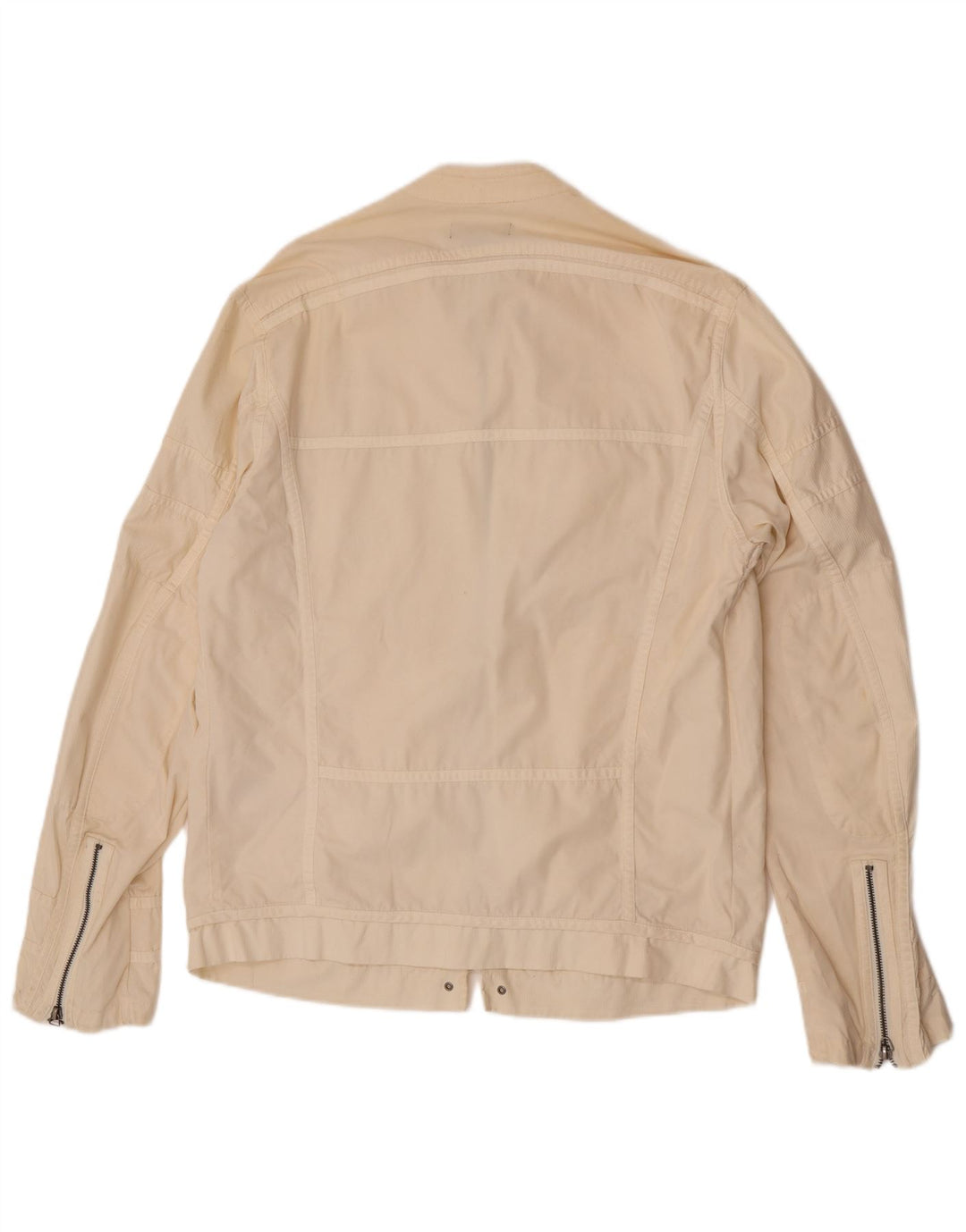 Bomber pentru femei Diesel UK 18 XL bumbac alb