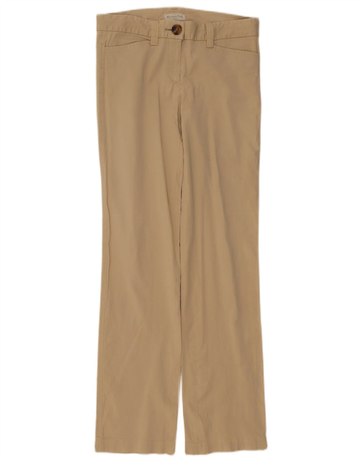Pantaloni casual drepti Massimo Dutti pentru femei W30 L32 bej