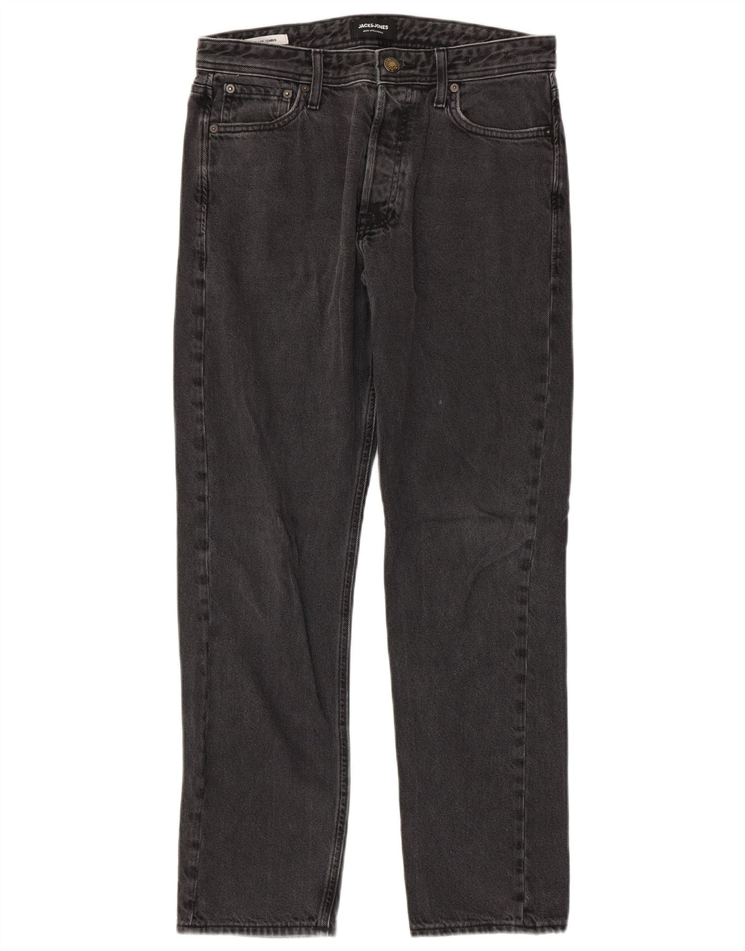 Blugi largi pentru bărbați Jack & Jones W30 L29 bumbac gri