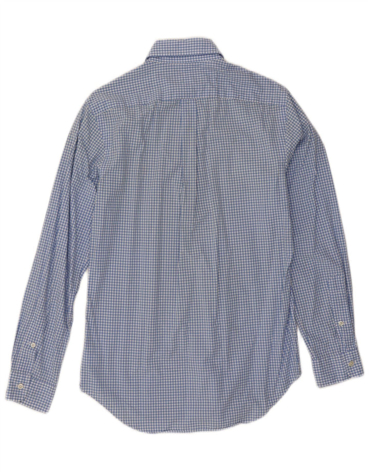 Cămașă pentru bărbați Ralph Lauren XS Blue Gingham Bumbac