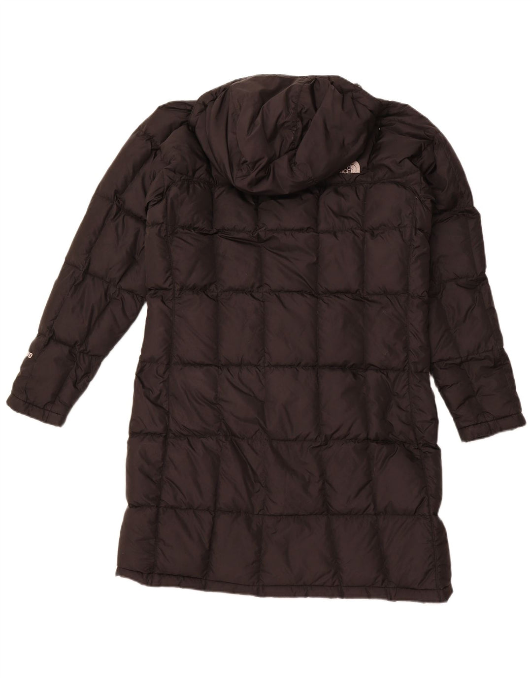 THE NORTH FACE Jachetă căptușită cu glugă pentru femei UK 40, mare, negru, nailon