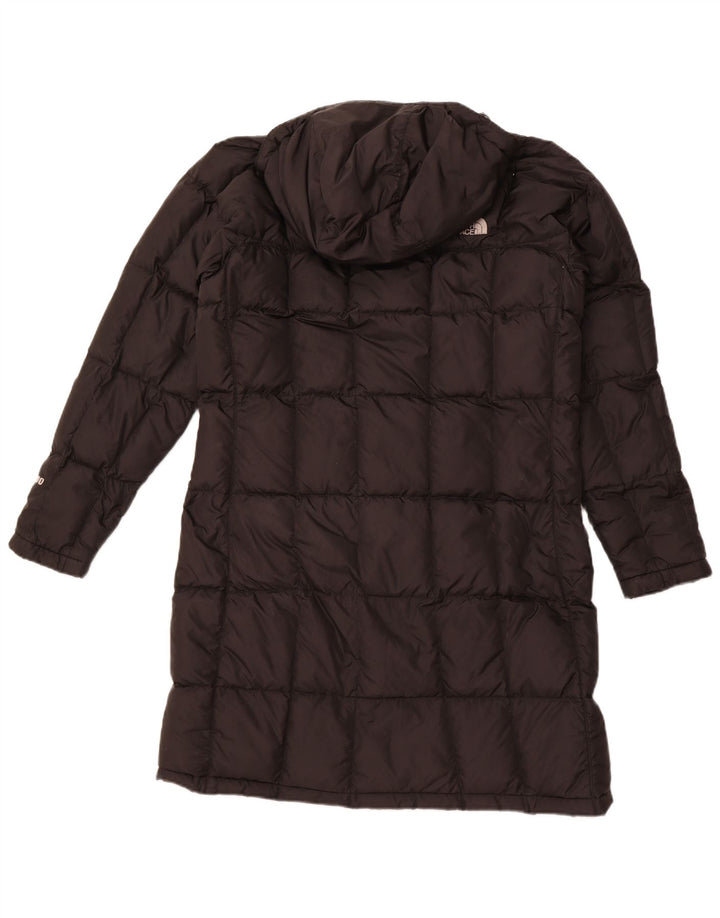 THE NORTH FACE Jachetă căptușită cu glugă pentru femei UK 40, mare, negru, nailon