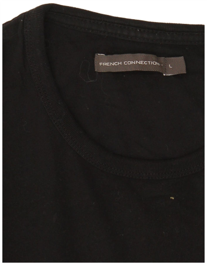 Tricou pentru bărbați French Connection Top mare negru