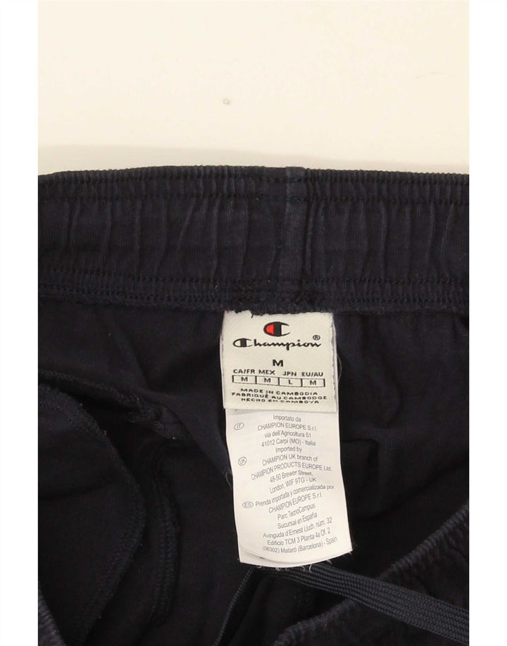 Pantaloni de trening pentru bărbați Champion, bumbac, albastru bleumarin mediu