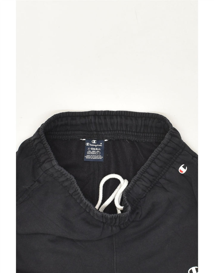 CHAMPION Mens Tracksuit Trousers Joggers XS Black Vintage Champion and Second-Hand Champion from Messina Hembry 