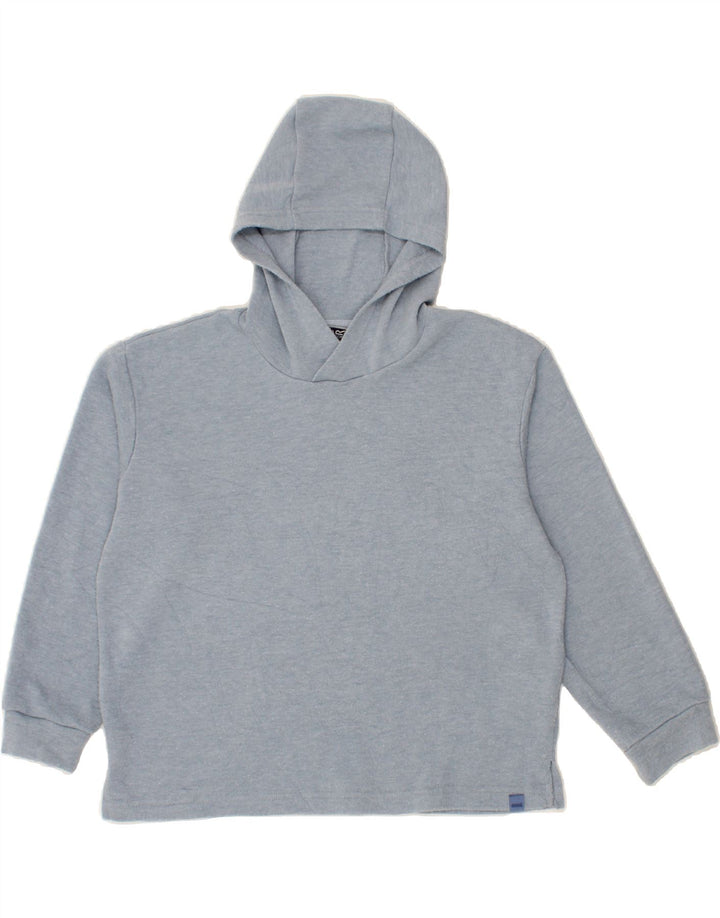 REGATTA Womens Hoodie Jumper UK 12 Medium Blue Cotton Vintage Regatta and Second-Hand Regatta from Messina Hembry 