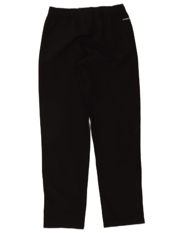 Pantaloni de trening Adidas baieti 11-12 ani poliester negru
