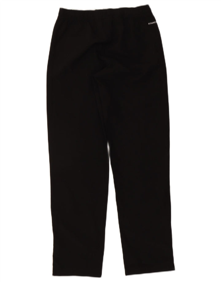 Pantaloni de trening Adidas baieti 11-12 ani poliester negru