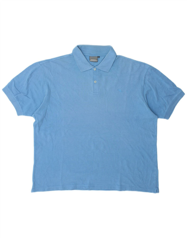 Tricou polo pentru bărbați Diadora 2XL, bumbac albastru