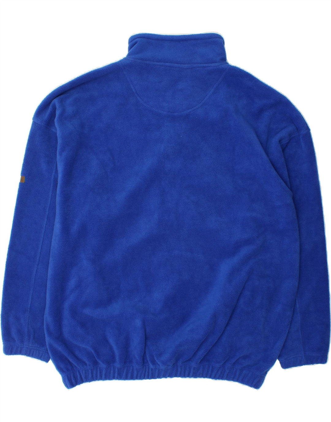 GIANNI Mens Loose Fit Fleece Jacket UK 44 2XL Blue Polyester Vintage Gianni and Second-Hand Gianni from Messina Hembry 