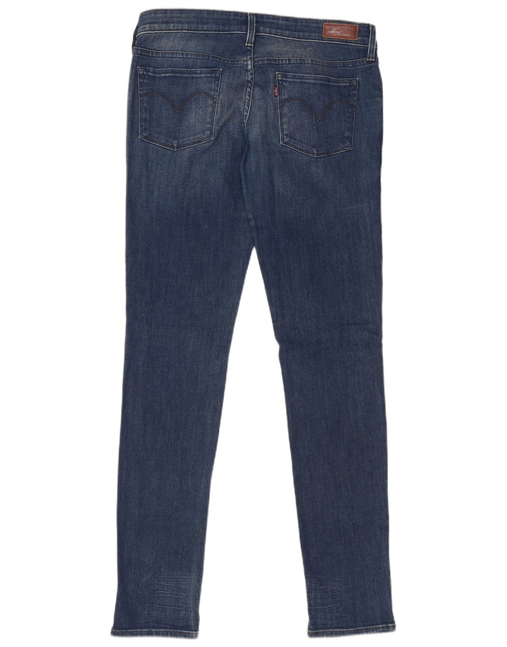 Blugi skinny pentru damă LEVI'S, cu curbe ușoare, L30 L34, bumbac albastru