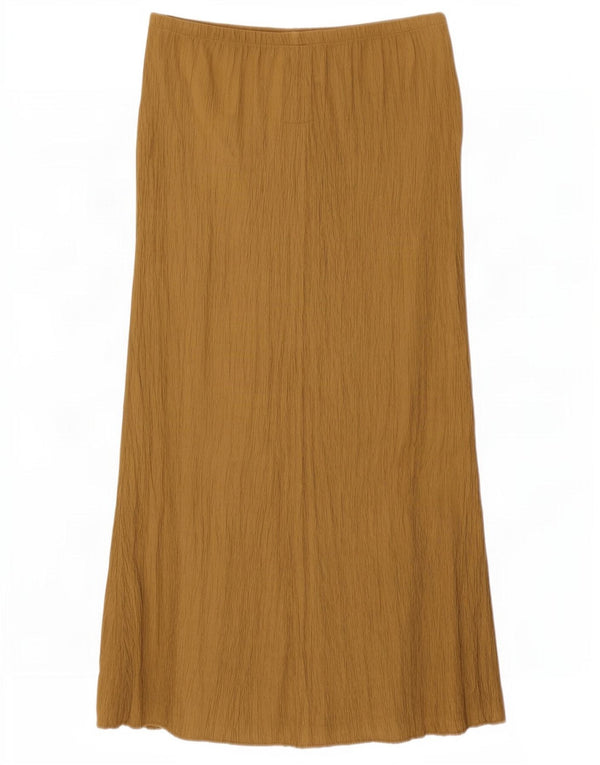 Fusta Maxi Femei Zara Mediu W28 Bej Viscoza