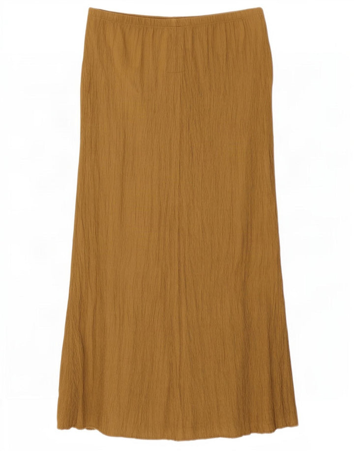 Fusta Maxi Femei Zara Mediu W28 Bej Viscoza