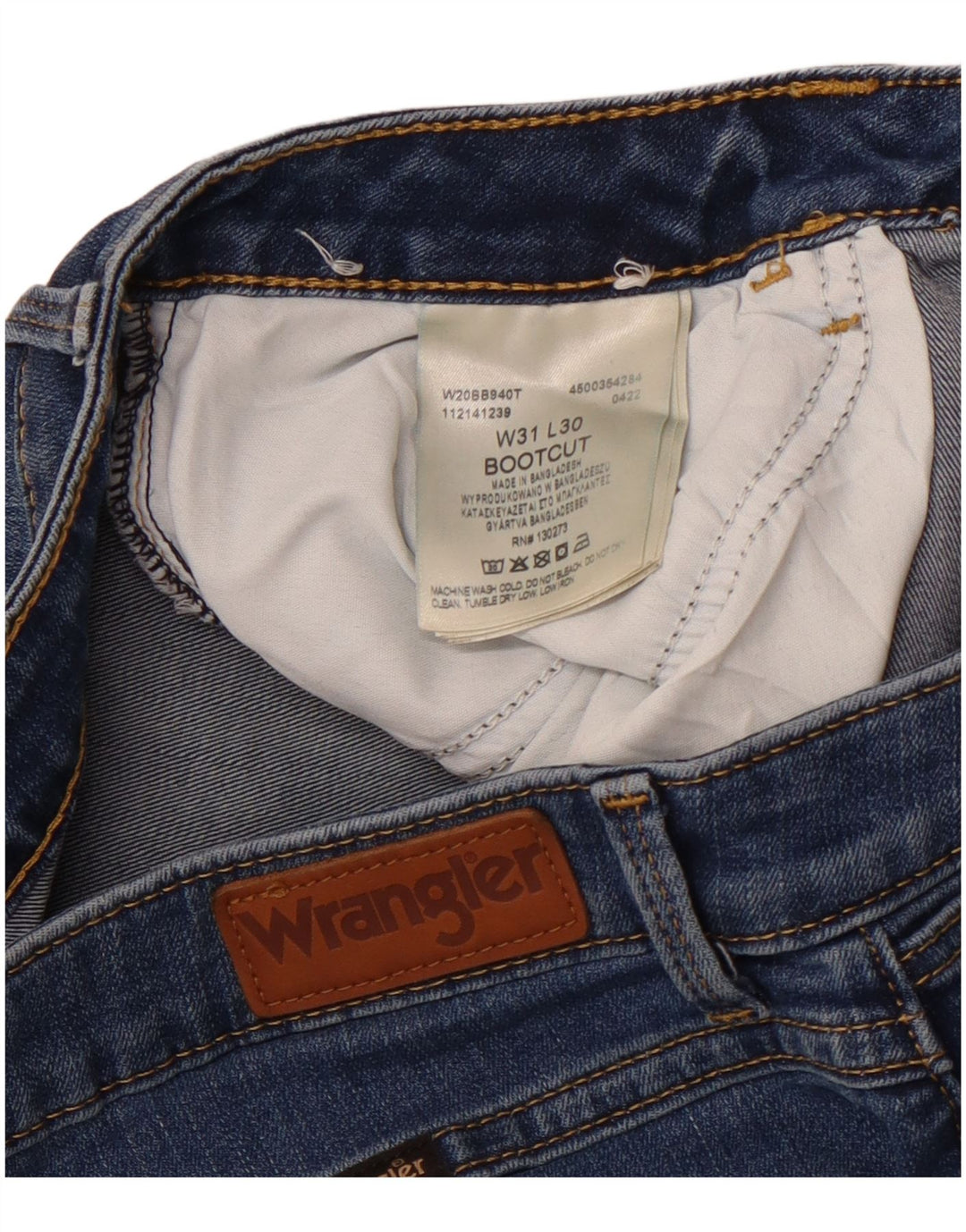 WRANGLER Blugi Bootcut pentru femei W31 L30 Bumbac albastru