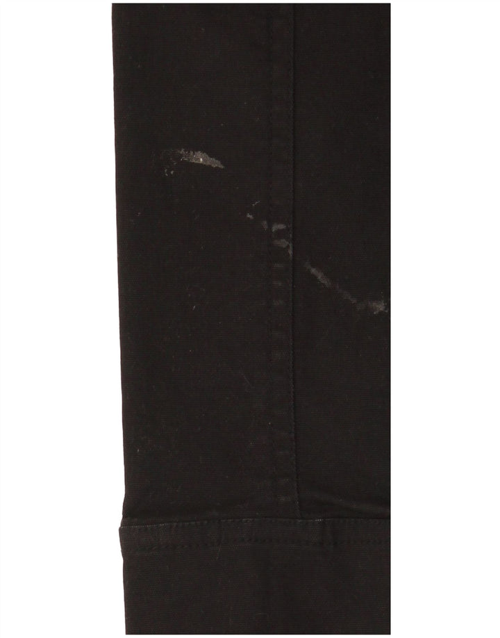 Pantaloni cargo Modana pentru femei UK 10 mic bumbac negru