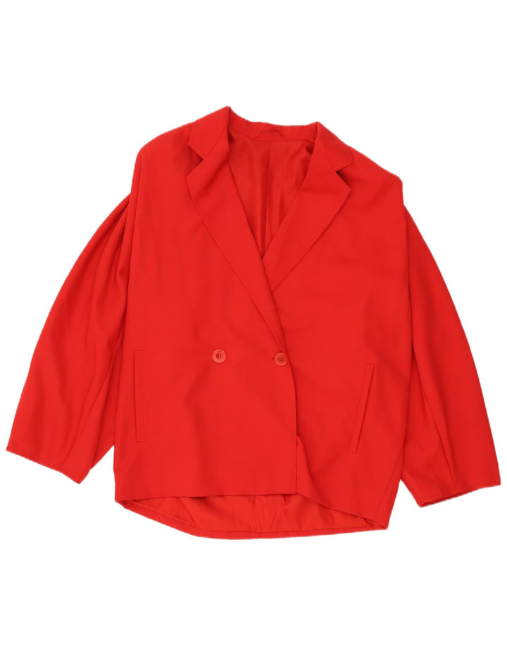 Blazer supradimensionat pentru femei Max Mara, roșu mic, 10 UK