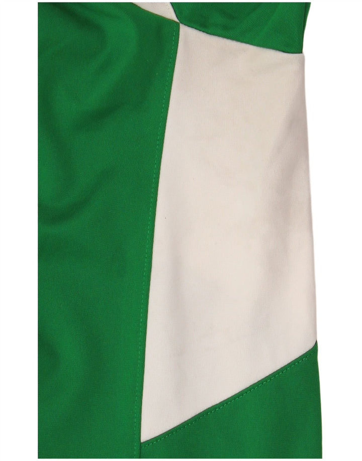 NIKE Dri Fit Top cu mânecă lungă, XL, verde, poliester color bloc