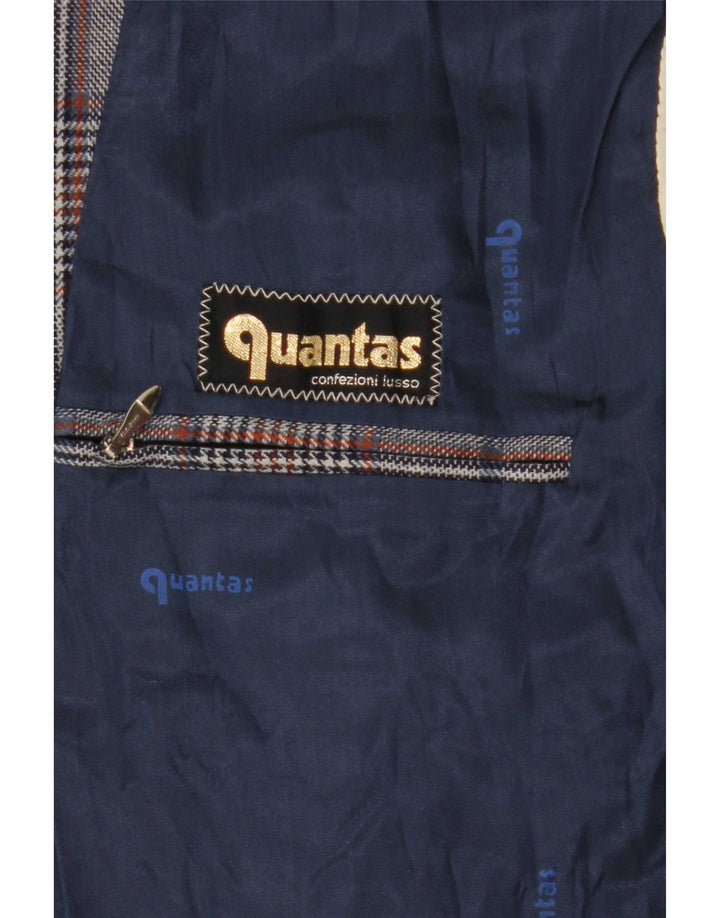 Jachetă Blazer pentru femei Quantas UK 14 Medium Blue Houndstooth
