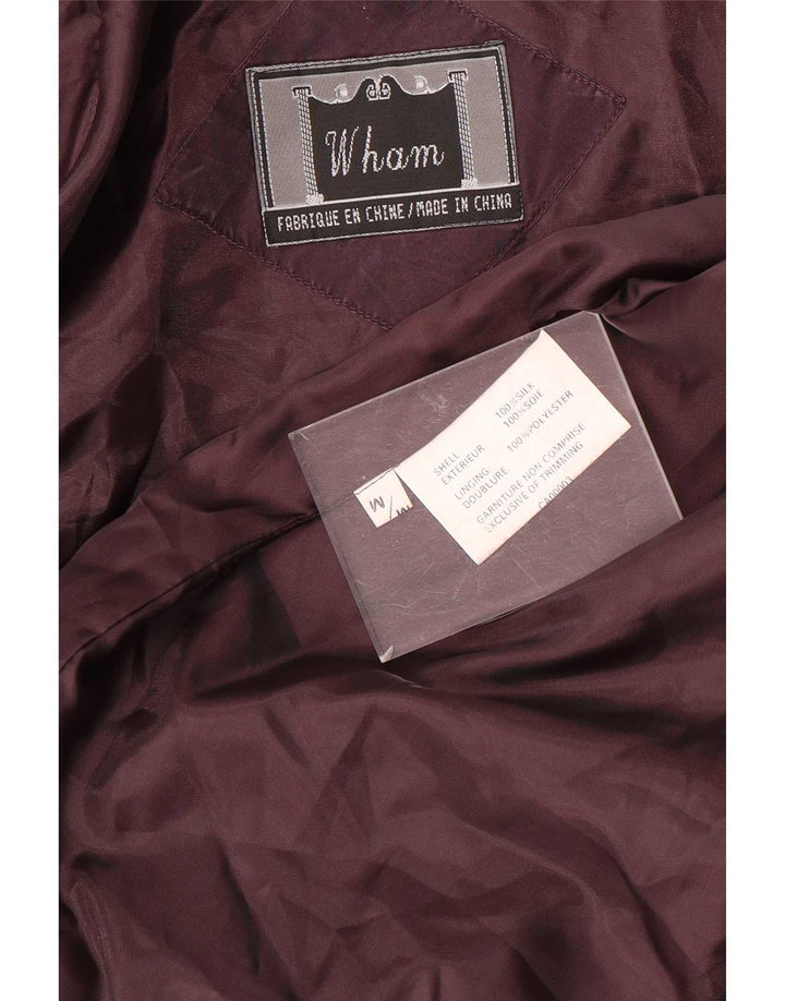 Bomber vintage pentru bărbați UK 38 Medium Purple Silk