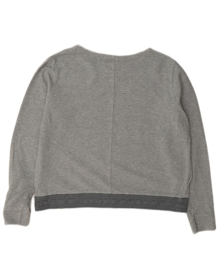 Pulover Nike pentru femei, UK 18 XL, bumbac gri