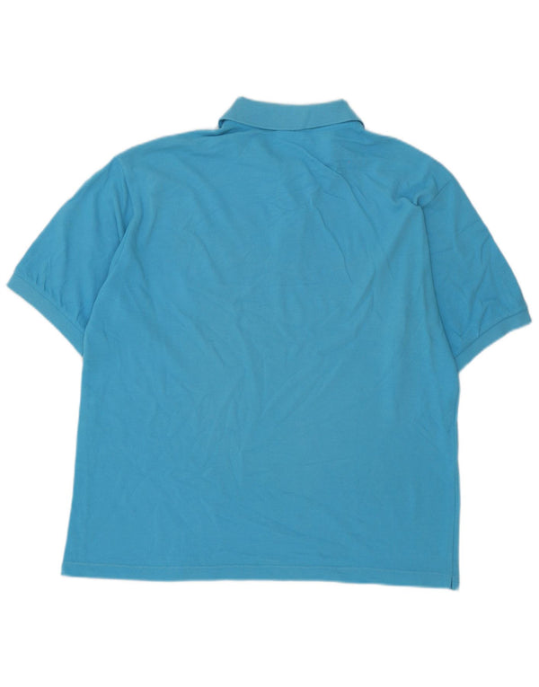 Tricou polo pentru bărbați Lacoste Mărimea 7 2XL Albastru