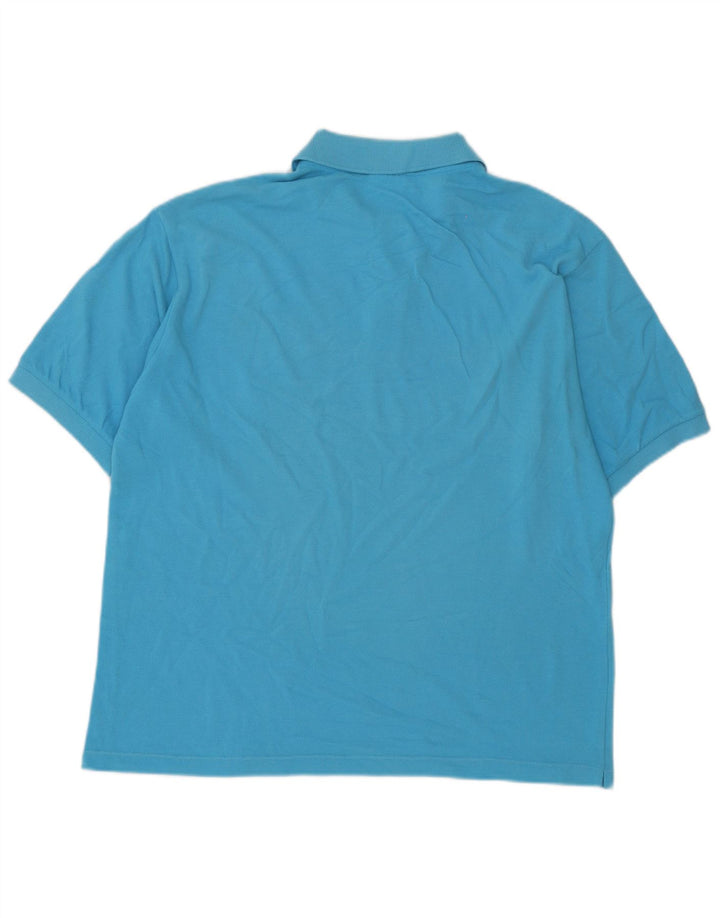 Tricou polo pentru bărbați Lacoste Mărimea 7 2XL Albastru