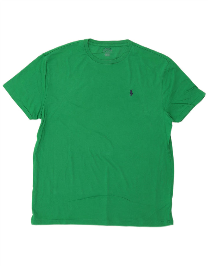 POLO RALPH LAUREN Tricou cu croiala clasică pentru bărbați Top mare din bumbac verde