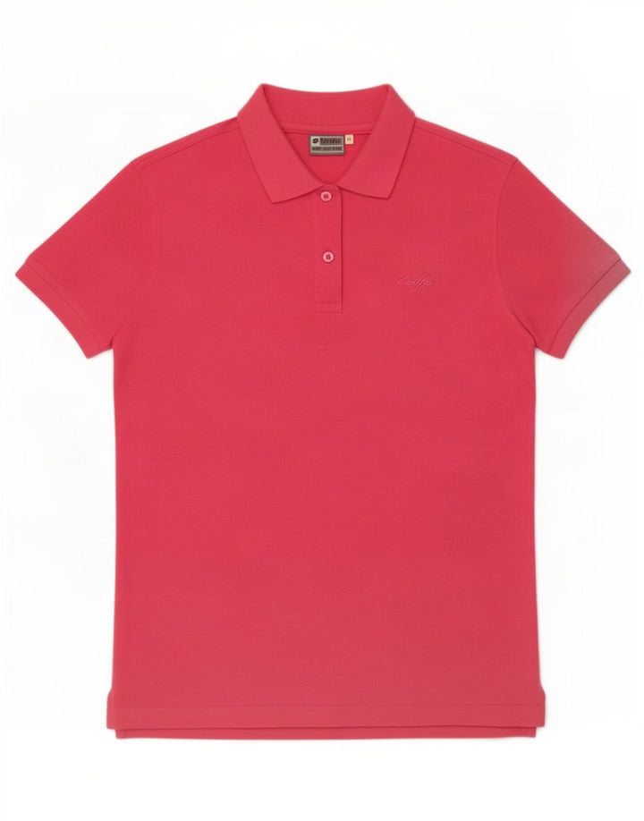 Tricou polo pentru femei Lotto, roz mediu
