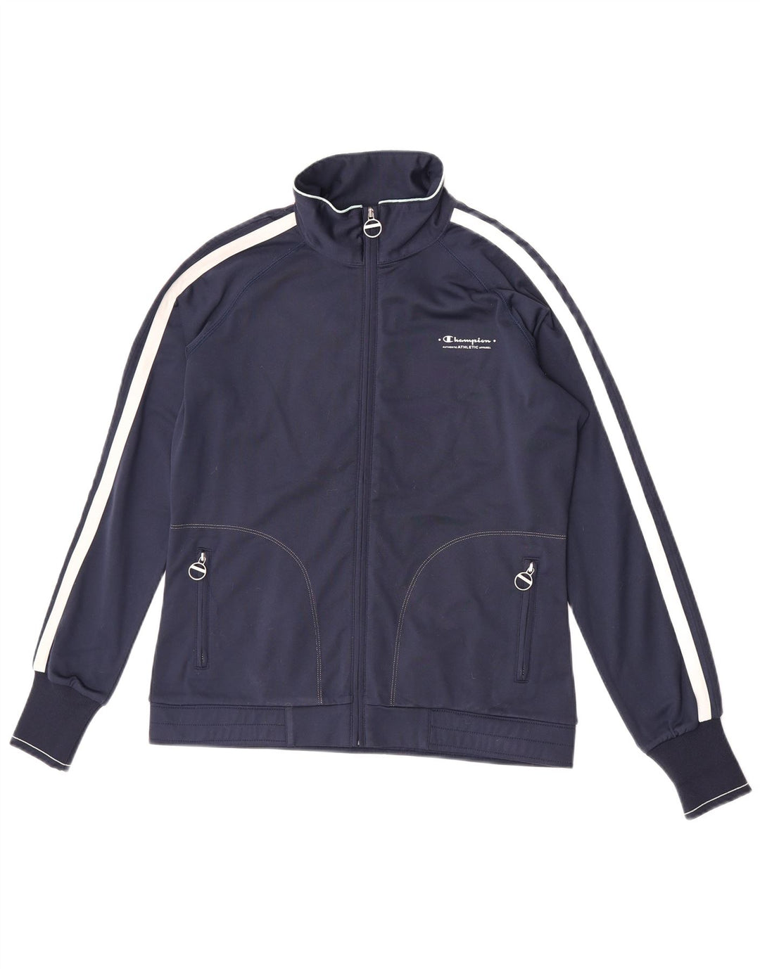 Jachetă de top pentru trening Champion Heritage pentru femei UK 16, mare, bleumarin