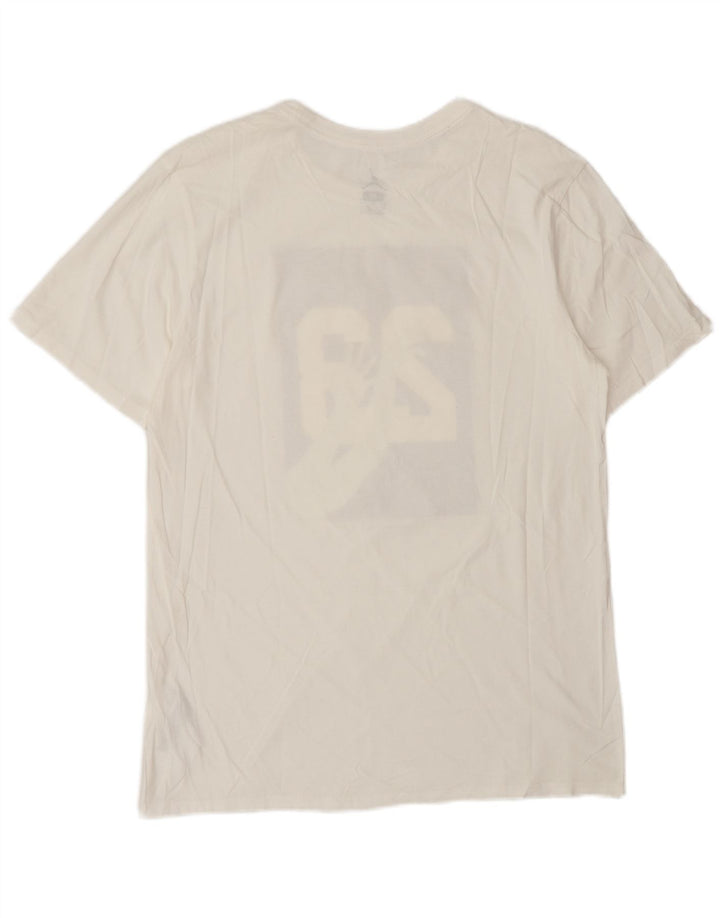 Tricou grafic Jordan pentru bărbați Top, mediu alb, bumbac