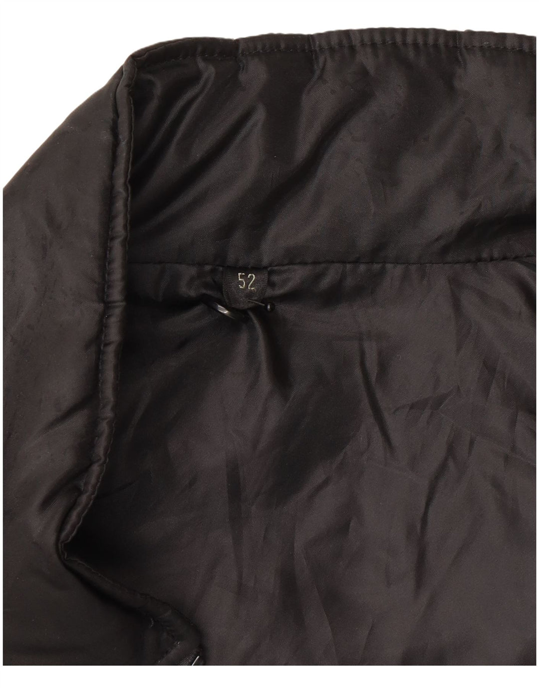Gilet căptușit vintage pentru femei IT 52 XL poliester negru