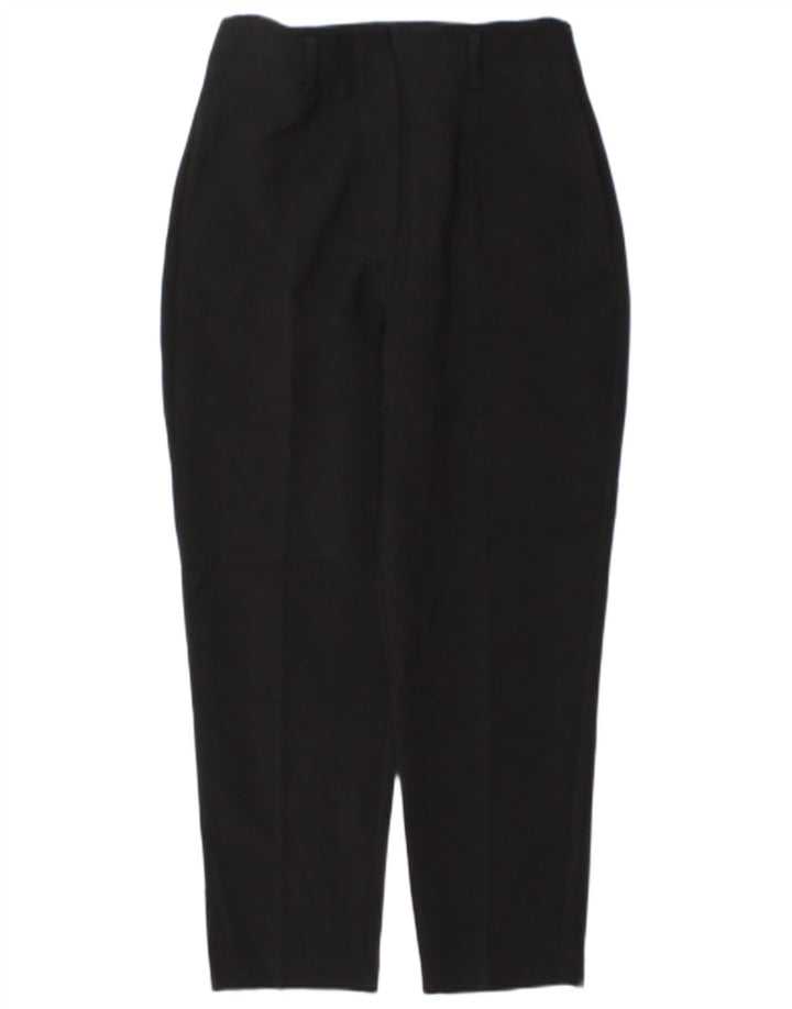 Zara Pantaloni Casual pentru Femei, Slim, Mărimea Medie W28 L27 Negru Poliester