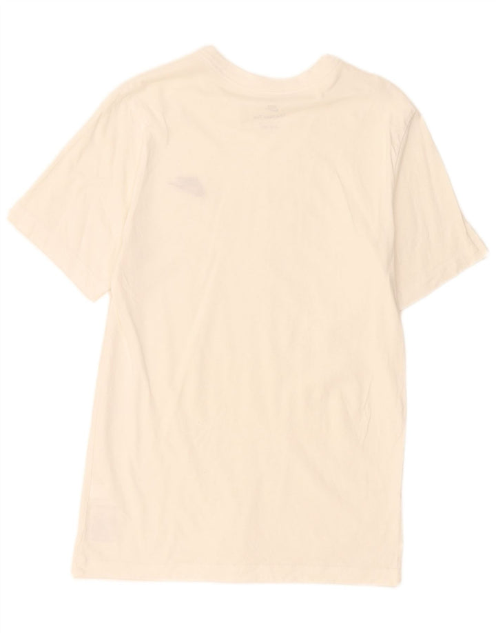 Tricou pentru bărbați Nike Top mic din bumbac alb