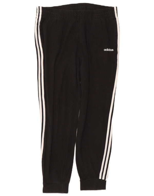 Pantaloni de trening Adidas pentru femei Joggeri UK 20//22 XL Bumbac negru