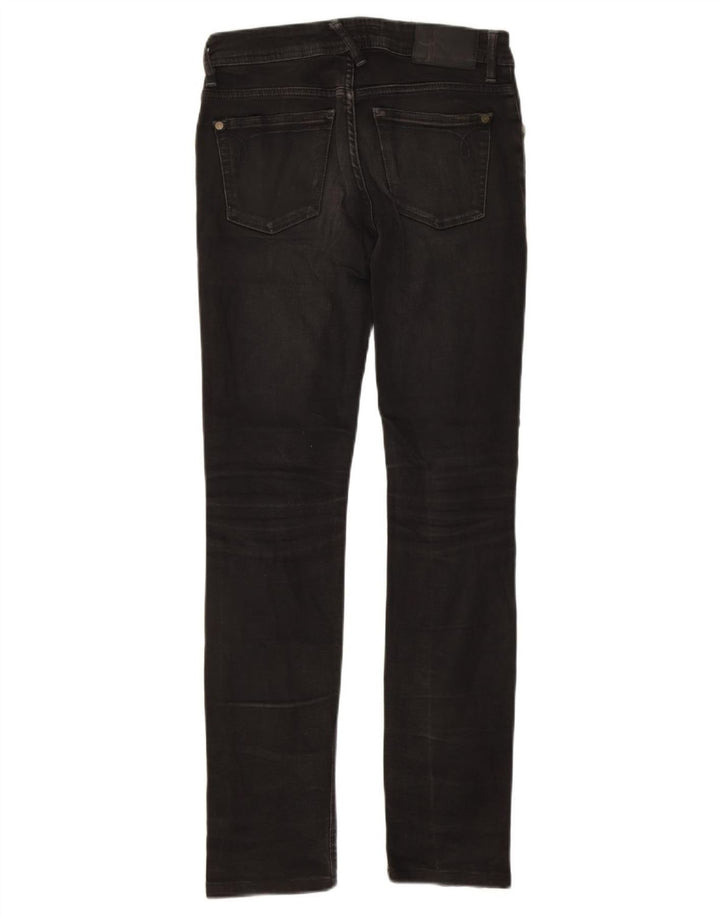 Blugi skinny pentru femei Calvin Klein W28 L30 negri