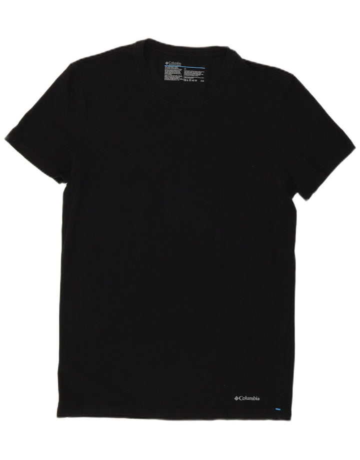 Columbia Bărbați Tricou Top Mic Negru Bumbac