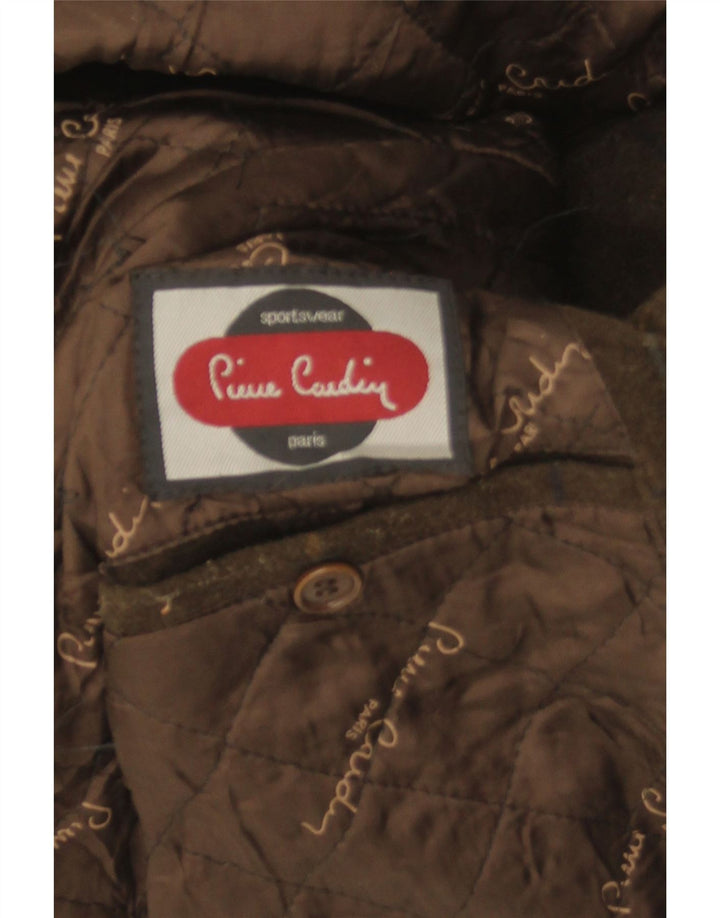 Jachetă bomber pentru bărbați Pierre Cardin UK 42 XL Kaki Check