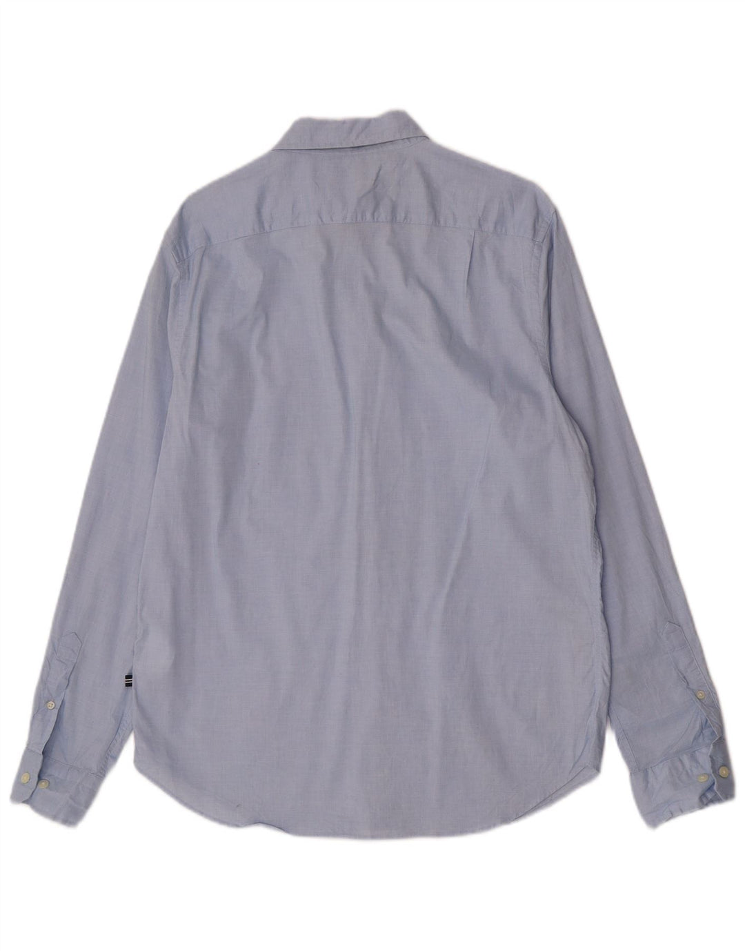 Cămașă pentru bărbați Nautica Classic Fit Bumbac albastru mediu