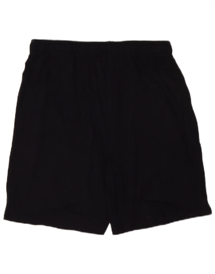 Pantaloni scurți sport pentru bărbați Lotto, bumbac negru mare