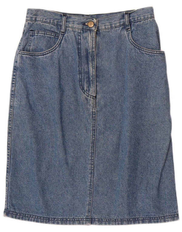 Fusta de blugi pentru femei Ellesse Medium W28 Bumbac albastru