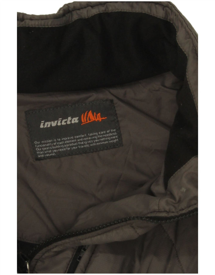 Gilet căptușit pentru bărbați Invicta UK 42 XL gri