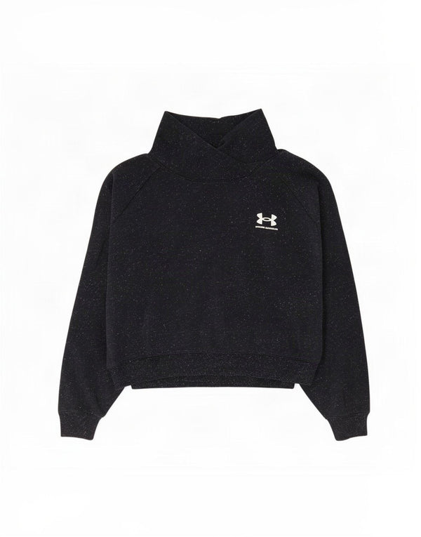 Pulover crop pentru femei Under Armour UK 18 XL bleumarin pete