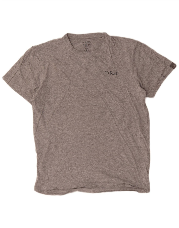 Tricou grafic pentru bărbați Rab Top Medium Gri