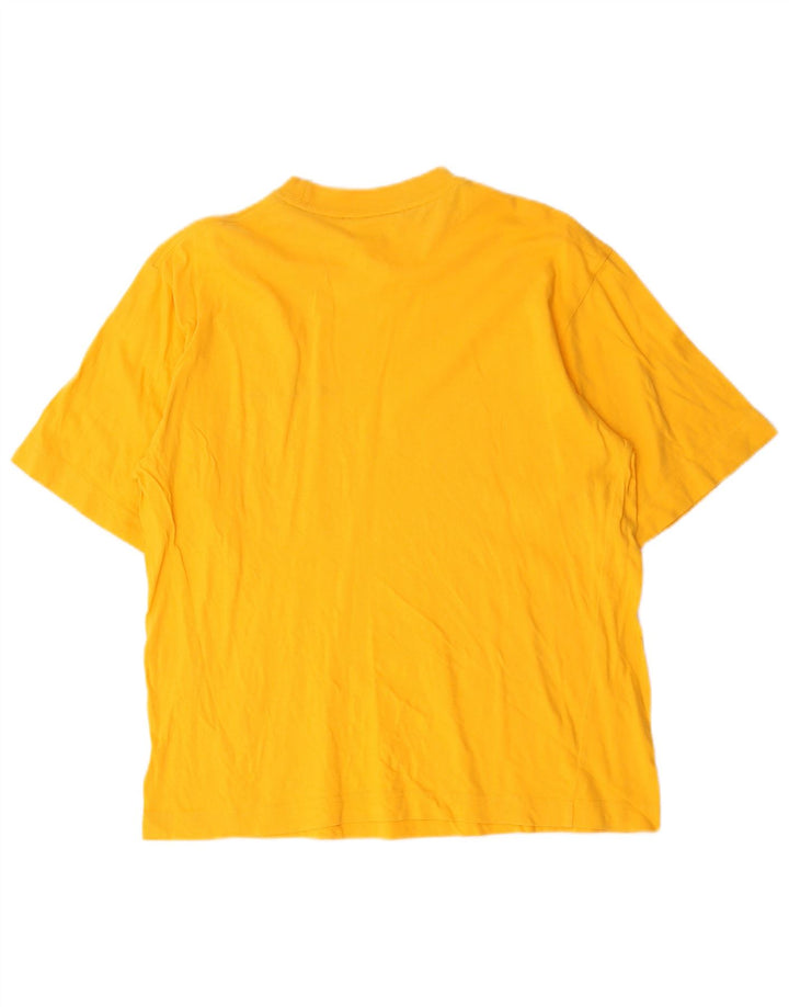 Sergio Tacchini Tricou Bărbați Top Bumbac Galben Mediu
